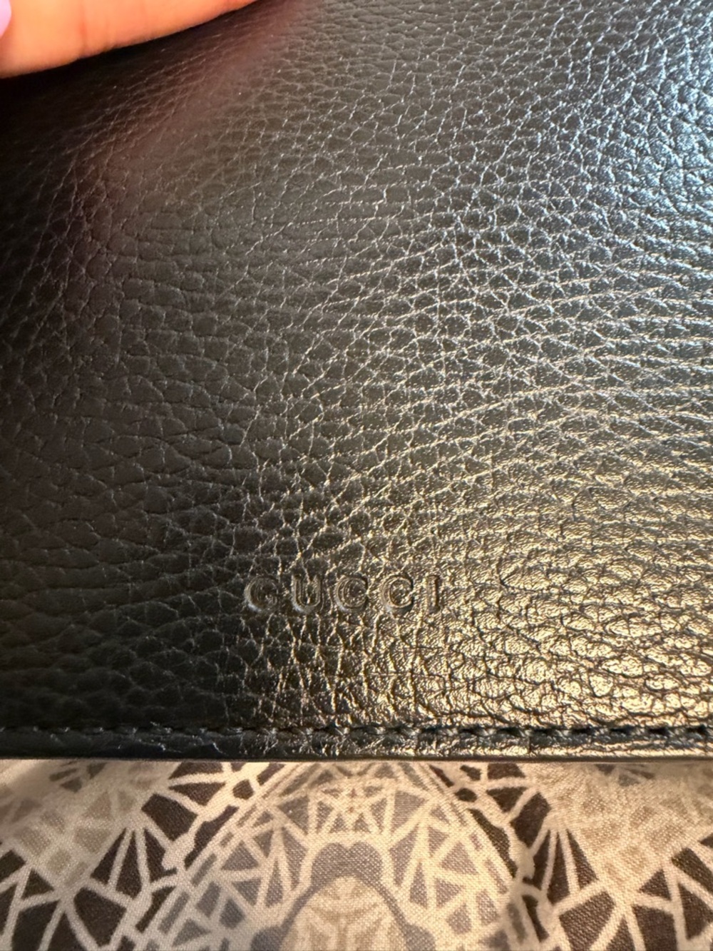 GUCCI LEATHER DIONYSUS CRYSTAL EMBELLISHED BAG - Picture 5 of 10